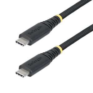 StarTech.com 10ft (3m) USB-C Charging Cable, Durable and Ultra-Flexible, 240W (5A) PD EPR, USB 2.0 Laptop Charger Cable, USB-IF Certified, Rugged USB-C Charging Cord
