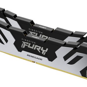 Kingston Technology FURY 48GB 8000MT/s DDR5 CL38 DIMM (Kit of 2) Renegade Silver