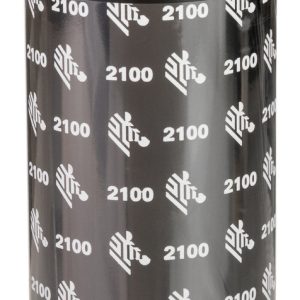 Zebra 2100 Wax thermal ribbon 450 m Black