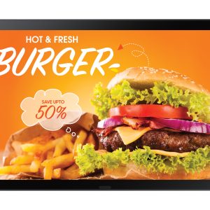 Samsung 24” OHB Outdoor Display Digital signage flat panel 61 cm (24") Wi-Fi 1500 cd/m² Full HD Black Tizen 6.5