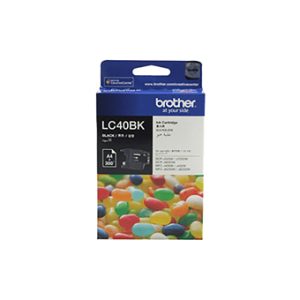 Brother LC40BK ink cartridge 1 pc(s) Original Black