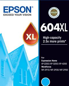 Epson 604XL ink cartridge 1 pc(s) Original High (XL) Yield Cyan