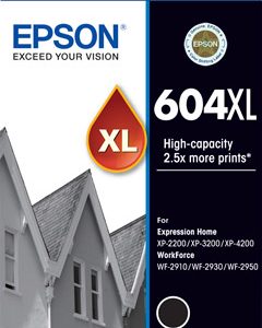Epson 604XL ink cartridge 1 pc(s) Original High (XL) Yield Black