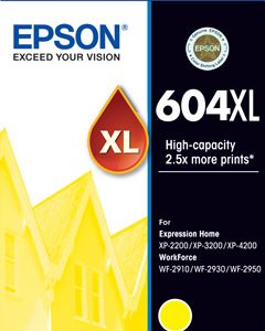 Epson 604XL ink cartridge 1 pc(s) Original High (XL) Yield Yellow