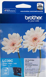 Brother LC39C ink cartridge 1 pc(s) Original Standard Yield Photo cyan