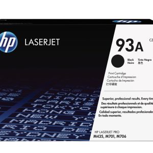 HP 93A Black Original LaserJet Toner Cartridge
