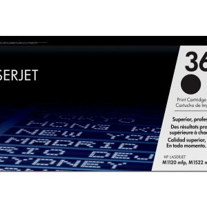 HP 36A Black Original LaserJet Toner Cartridge