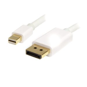 StarTech.com 1m (3ft) Mini DisplayPort to DisplayPort 1.2 Cable - 4K x 2K UHD Mini DisplayPort to DisplayPort Adapter Cable - Mini DP to DP Cable for Monitor - mDP to DP Converter Cord