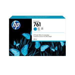 HP 761 400-ml Cyan DesignJet Ink Cartridge