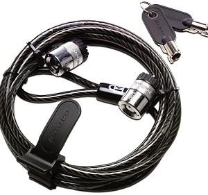 Lenovo Kensington Twin Head cable lock 1.8 m