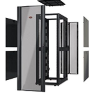 APC NetShelter SX 42U Freestanding rack Black