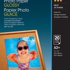 Epson Photo Paper Glossy - A3+ - 20 sheets