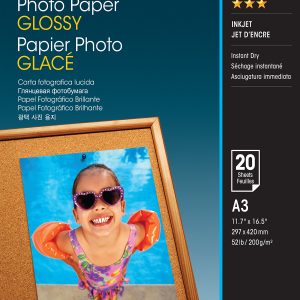 Epson Photo Paper Glossy - A3 - 20 sheets