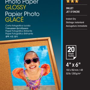 Epson Photo Paper Glossy - 10x15cm - 20 sheets