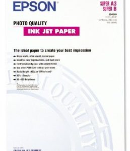 Epson Photo Quality Ink Jet Paper, DIN A3+, 102g/m², 100 Sheets