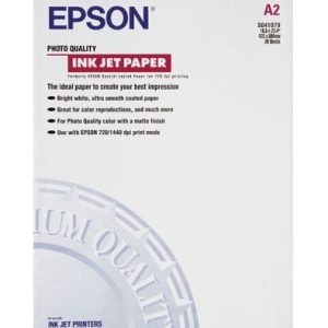 Epson Photo Quality Ink Jet Paper, DIN A2, 102g/m², 30 Sheets