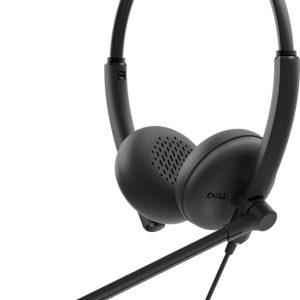 DELL WH125 Headset Wired Head-band Calls/Music USB Type-A Black