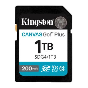 Kingston Technology Canvas Go! Plus 1TB SDXC Canvas Go Plus Gen4 200MB/s C10 UHS-I U3 V30