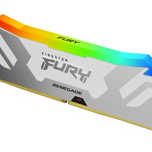 Kingston Technology FURY 32GB 6400MT/s DDR5 CL32 DIMM Renegade RGB White XMP