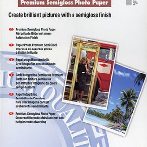 Epson Premium Semigloss Photo Paper, DIN A3+, 250g/m², 20 Sheets