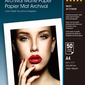 Epson Archival Matte Paper - A4 - 50 Sheets