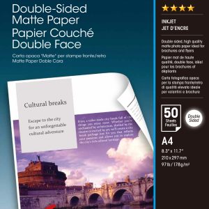 Epson Double Sided Matte Paper - A4 - 50 Sheets