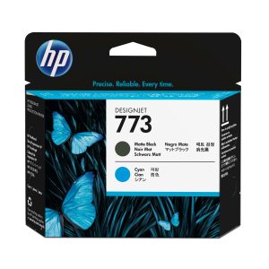 HP 773 Matte Black/Cyan Designjet Printhead
