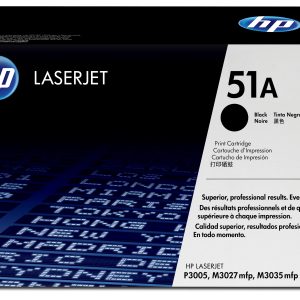 HP 51A Black Original LaserJet Toner Cartridge