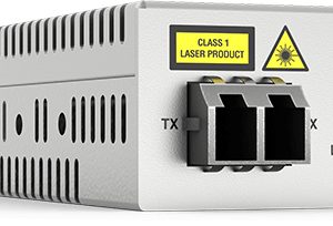 Allied Telesis AT-DMC1000/LC-90 network media converter 1000 Mbit/s 850 nm Multi-mode Grey