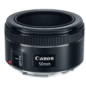 Canon EF 50mm f/1.8 STM MILC/SLR Standard lens Black