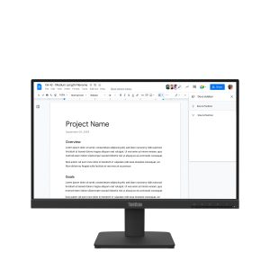 Lenovo ThinkVision S22-4e computer monitor 54.6 cm (21.5") 1920 x 1080 pixels Full HD LED Black