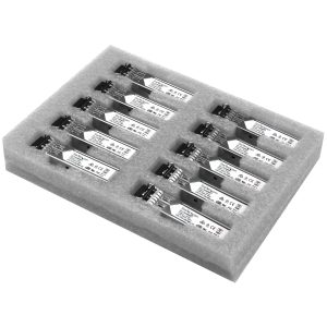 StarTech.com Cisco GLC-SX-MM Compatible SFP Transceiver Module - 1000BASE-SX - 10 Pack~10 Pack Cisco GLC-SX-MM Compatible SFP Module (10 Pack) - 1000BASE-SX - 1GbE Multimode Fiber MMF Optic Transceiver - 1GE Gigabit Ethernet SFP - LC 550m - 850nm - DDM Cisco IE3200, IE3300, ME1200