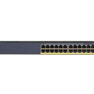 NETGEAR M4300-28G-PoE+ Managed L2/L3/L4 10G Ethernet (100/1000/10000) Power over Ethernet (PoE) 1U Black