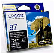 Epson UltraChrome Hi-Gloss2 Photo Black ink cartridge Original