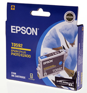 Epson Lily T0592 ink cartridge Original Cyan