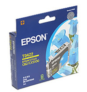 Epson T0422 ink cartridge Original Cyan