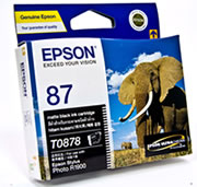 Epson UltraChrome Hi-Gloss2 Matte Black ink cartridge Original