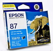 Epson UltraChrome Hi-Gloss2 Cyan ink cartridge Original
