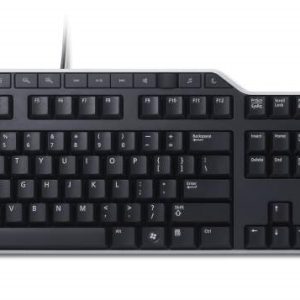 DELL KB522 keyboard Office USB QWERTY US English Black, Silver