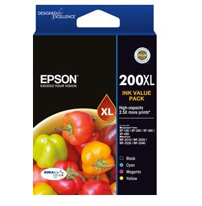 Epson C13T201692 ink cartridge Original High (XL) Yield Black, Cyan, Magenta, Yellow