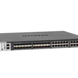 NETGEAR M4300-24X24F Managed L2/L3/L4 10G Ethernet (100/1000/10000) 1U Black