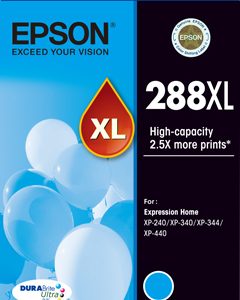 Epson 288XL ink cartridge 1 pc(s) High (XL) Yield Cyan