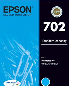 Epson 702 ink cartridge Standard Yield Cyan