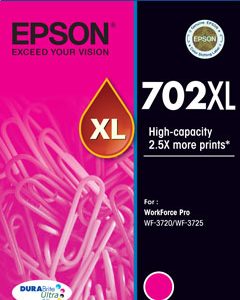 Epson 702XL ink cartridge 1 pc(s) High (XL) Yield Magenta