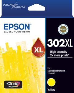 Epson 302XL ink cartridge 1 pc(s) High (XL) Yield Yellow