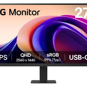 LG 27'' QHD Monitor computer monitor 68.6 cm (27") 2560 x 1440 pixels Quad HD Black