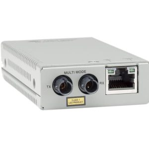 Allied Telesis AT-MMC200LX/ST-960 network media converter 100 Mbit/s Single-mode Grey