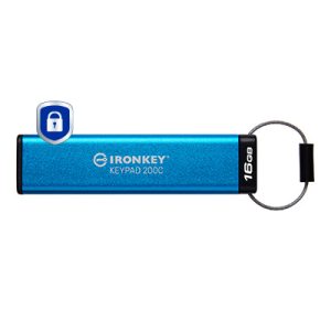 Kingston Technology IronKey 16GB USB-C Keypad 200C, FIPS 140-3 Lvl 3 AES-256