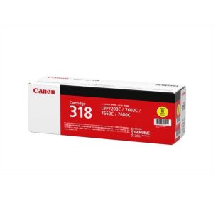 Canon 318 toner cartridge 1 pc(s) Original Yellow