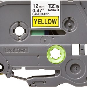 Brother TZE-631 label-making tape Black on yellow